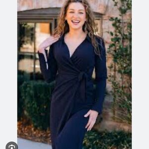 Plum Midi Dress Formal - Magnolia Moon